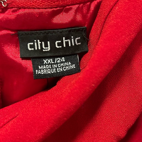 Ombré Lust Maxi Dress - Ruby - Size XXL/24 - Picture 9 of 14